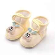 新生儿鞋子0-6-12个月男女，宝宝布鞋婴儿，春秋季软底不掉学步鞋1岁