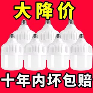 省电大灯泡led节能灯泡超亮白光护眼家用E27螺口