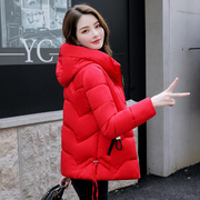 2023冬装羽绒棉服韩版面包，服女士学生棉袄短款外套，加厚连帽小棉衣