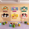幼儿园环创主题墙成品卡通米老鼠，墙贴画教室，布置儿童房间墙面装饰