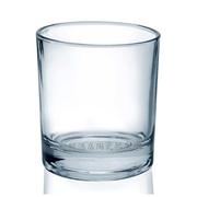钢化玻璃水杯子家用耐热加厚无盖圆形透明茶杯宾馆酒店漱口直身杯