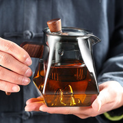 玻璃茶壶套装泡茶家用茶水分离复古温茶具过滤单壶办公室送礼高档