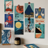 40张日式卡片文艺小众高颜值明信片礼物贺卡创意寝室墙面装饰墙贴