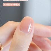 opi2023年透明裸色指甲油胶流行显白冰透嬛嬛色指甲，胶美甲店
