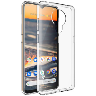 高质量5.4适用诺基亚x10薄透明手机壳，保护套软5.3g20g11