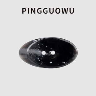 pingguowu上市仿真水果纽扣，香蕉片扣子大衣风衣，外套装饰钮扣