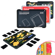 JJC存储卡盒卡套SD TF Micro SD卡便携收纳包 相机手机内存卡包 保护套