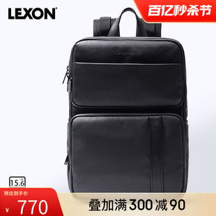 lexon乐上双肩包男士(包男士，)15.6寸电脑包商务，休闲旅行大容量多功能背包