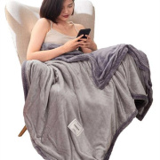 夏季毛毯子(毛毯子)加厚盖被床上用沙发空调，毛巾被办公室午睡影院午休盖毯