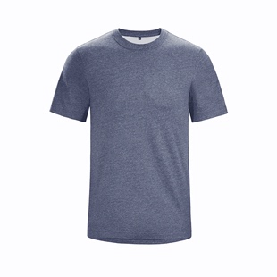 夏季男款速干圆领短袖T恤 单向导湿透气速干衣户外跑步骑行快干衣