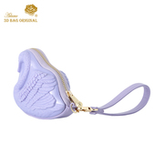 香港Adamo 3D Bag网红钱包女欧美时尚天鹅手拿包零钱包手带包