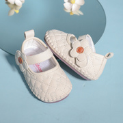 秋季女宝宝学步鞋软底婴儿鞋，6一12个月，婴幼儿鞋子一岁小童公主鞋9