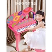 贝芬乐儿童电子琴带麦克风，女孩早教音乐，宝宝钢琴启蒙玩具六一礼物