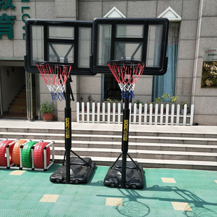儿童篮球架可升降户外标准篮球框青少年室外篮圈可移动幼儿园培训