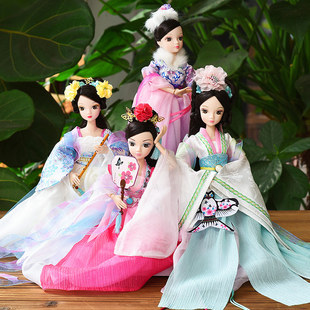 可儿娃娃多关节四季仙子古风换装娃娃女孩玩具儿童生日礼物9108