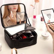 化妆箱专业化妆师专用带镜大容量化妆包收纳手提便携跟妆2022