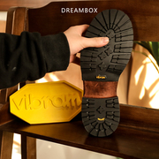 dreambox钧博贴底服务vibram防滑耐磨前掌后跟贴片皮底皮鞋橡胶片