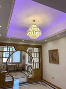 欧式水晶吊灯圆形金色客厅灯餐厅，灯楼梯玄关，过道灯具莲花佛堂灯饰