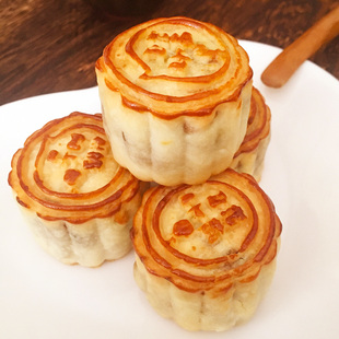 第2件传统手工广式糕点茶点心金腿酥饼伍仁月饼吴川特产
