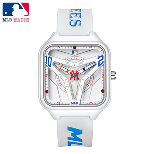MLB美职棒手表男女士情侣款学生时尚潮流百搭防水新概念欧美手表