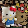 三丽鸥正版HelloKitty钥匙扣哈喽毛绒公仔挂件凯蒂猫玩偶包包挂饰