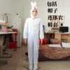 原创六一儿童节小兔子演出服装幼儿园女孩粉红兔男孩，小白兔舞蹈服