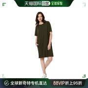 香港直邮潮奢 eileen fisher 伊林费雪 女士 蝙蝠袖连衣裙