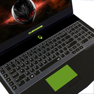 升派dell戴尔外星人alienware1715r2alw15e键盘，保护贴膜配件alw15r4罩子垫子防水防尘套硅胶