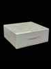 404015cm无盖纯色，收纳盒抽屉式大号储物箱，扁形布艺折叠收纳筐