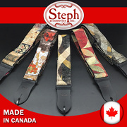 加拿大产 斯蒂芬 Steph TAP-2412 织物电/民谣吉他背带 贝司背带