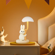 兔子儿童可充电台灯可爱睡眠，调光学习护眼书桌卧室床头灯生日礼物