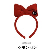 日本totoro宫崎骏周边正版，魔女宅急便黑猫，吉吉发卡头箍洗脸发饰