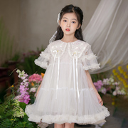 女童夏装公主裙，夏季韩版童装，女宝儿童洋气甜美短袖连衣裙子
