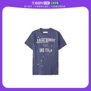 香港直邮潮奢 Abercrombie & Fitch 男童Preppy 短袖徽标印花T恤(