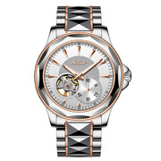 陀飞轮全自动机械表士手表，瑞士表品牌防水男时尚钨钢
