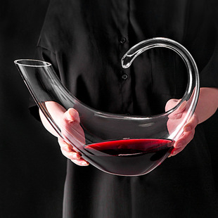阿拉丁神灯醒酒器家用水晶透明玻璃高档西餐厅葡萄酒天鹅径分酒壶