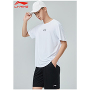 li-ning李宁春季羽毛球，系列比赛服舒适休闲透气薄款运动服装男款