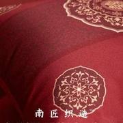 南匠结婚抱枕一对礼物婚房布置装饰新婚红色喜字靠垫订婚中式带穗