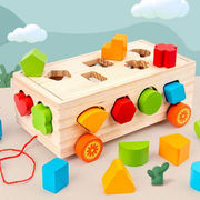 菲利捷形状配对玩具叠叠乐早教形状配对婴幼儿童力盒数字积木