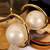 韩国大(韩国大)珍珠贝，珠网红耳环2023优雅轻奢小众设计感高级气质耳钉