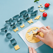 不锈钢创意卡通蝴蝶曲奇饼干模具儿童蝴蝶面切模工具翻糖糖霜饼干