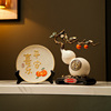 新中式招财葫芦乔迁摆件家居客厅，玄关酒柜创意暖居装饰品新居礼物