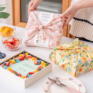 母亲节提拉米苏包装盒子蛋糕礼盒雪媚娘女神节小春日和寿司打包盒
