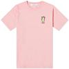 全球 Maison Kitsune女式T恤淡粉色时尚透气短袖