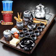 茶具套装家用整套全自动烧水壶，一体茶盘会客厅功夫泡茶台现代简约
