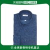 韩国直邮S.T.Dupont 衬衫 藏青色/亚麻布/印花/长袖/衬衫/SE3SM11