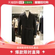 韩国直邮bon21fw1wha760gy灰色，中心线设计简约风格大衣外