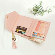 钱包女短款女士，小钱包迷你学生韩版小手包时尚可爱零钱包卡包