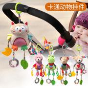 婴儿推车挂件宝宝0-3-6个月床铃摇铃毛绒小男女孩安抚益智1岁玩具