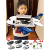 儿童玩具飞机男孩男童，三岁宝宝超大耐摔益智小汽车套装2023年